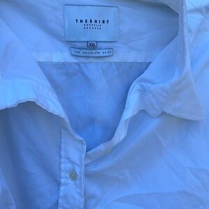 Gently worn button down by The Shirt. Sz XXL,  stretchy dress shirt from Italy